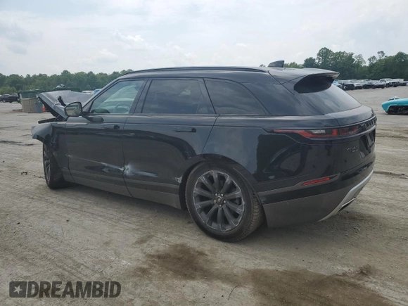 2019 Land Rover Range Rover Velar R-Dynamic SE with VIN SALYL2FV7KA232108, listed as a Copart auction lot 59730115 with 40,932 mi miles and Salvage title. Bid and sale history available at DreamBid. Image 2.