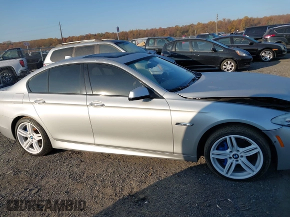 2013 BMW 5 Series 550i with VIN WBAFR9C51DDX79769, listed as a IAAI auction lot 40679820 with 101,347 mi miles and . Bid and sale history available at carsss.com. Image 13.
