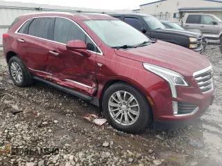 2017 Cadillac XT5 Luxury FWD with VIN 1GYKNBRS1HZ261102, listed as a Copart auction lot 44901935 with 76,582 mi miles and Salvage Title. Bid and sale history available at carsss.com. Image 4.