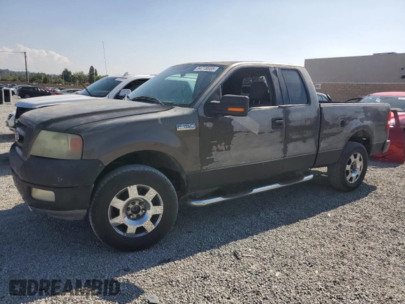 2004 Ford F-150 STX with VIN 1FTRX12W84NA92672, listed as a Copart auction lot 54778555 with 217,065 mi miles and Clean Title. Bid and sale history available at carsss.com. Image 1.
