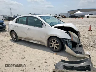 2012 Nissan Sentra SR with VIN 3N1AB6AP2CL775746, listed as a Copart auction lot 57650895 with 107,915 mi miles and Salvage title. Bid and sale history available at DreamBid. Image 4.