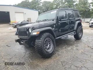 2023 Jeep Wrangler Sport with VIN 1C4HJXDN9PW638737, listed as a Copart auction lot 71367284 with 12,054 mi miles and Salvage Title. Bid and sale history available at DreamBid. Image 1.