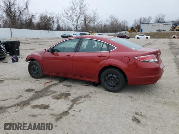 2009 Mazda 6 i Sport with VIN 1YVHP81A195M20008, listed as a Copart auction lot 44801775 with 182,242 mi miles and Salvage Title. Bid and sale history available at carsss.com. Image 2.