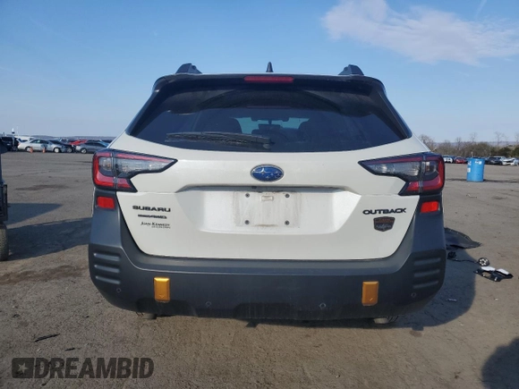 2022 Subaru Outback Wilderness with VIN 4S4BTGUD1N3249849, listed as a Copart auction lot 50905305 with 50,452 mi miles and Salvage Title. Bid and sale history available at DreamBid. Image 6.