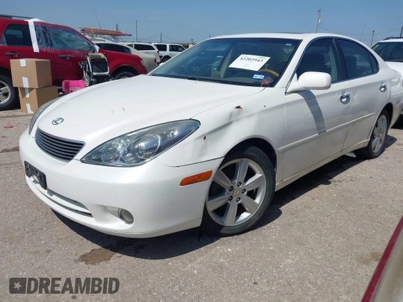 2005 Lexus ES 350 with VIN JTHBA30G655081213, listed as a IAAI auction lot 42203943 with 236,844 mi miles and . Bid and sale history available at DreamBid. Image 2.
