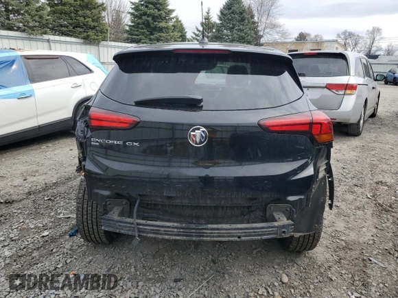2020 Buick Encore GX Preferred z VIN KL4MMCSL6LB127482, wystawiony jako Copart lot #50872545 z przebiegiem 83 621 mil mil oraz Szkoda całkowita • Salvage title. Historia ofert i sprzedaży dostępna na DreamBid. Obrazek 6.