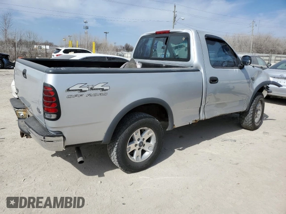 1998 Ford F-150 z VIN 1FTZF18W9WKA65043, wystawiony jako Copart lot #48902695 z przebiegiem 133 727 mil mil oraz Szkoda całkowita • Salvage title. Historia ofert i sprzedaży dostępna na DreamBid. Obrazek 3.