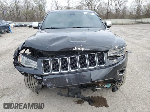 2014 Jeep Grand Cherokee Overland with VIN 1C4RJFCG5EC373508, listed as a Copart auction lot 52645295 with 166,474 mi miles and Salvage Title. Bid and sale history available at carsss.com. Image 5.