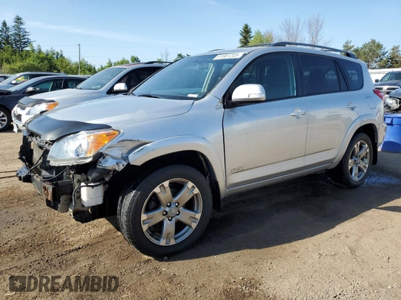 2012 Toyota RAV4 Sport with VIN 2T3RK4DV2CW081565, listed as a Copart auction lot 61661205 with 361,162 mi miles and Clean title. Bid and sale history available at DreamBid. Image 1.