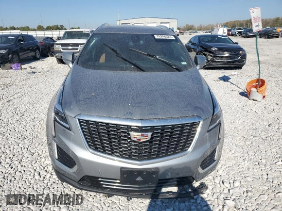 2023 Cadillac XT5 FWD Premium Luxury with VIN 1GYKNCRS6PZ100071, listed as a Copart auction lot 76248224 with 25,613 mi miles and Salvage Title. Bid and sale history available at carsss.com. Image 5.