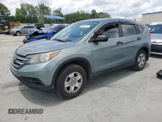 2012 Honda CR-V LX with VIN 5J6RM3H31CL013185, listed as a Copart auction lot 60481705 with 170,276 mi miles and Salvage title. Bid and sale history available at DreamBid. Image 1.