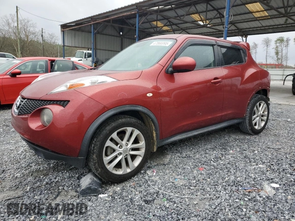 2013 Nissan Juke SV with VIN JN8AF5MR1DT225173, listed as a Copart auction lot 47866995 with 177,116 mi miles and Salvage Title. Bid and sale history available at carsss.com. Image 1.