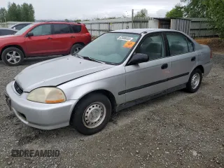 1996 Honda Civic DX z VIN 2HGEJ6521TH548106, wystawiony jako Copart lot #62088455 z przebiegiem 195 790 mil mil oraz Czysty tytuł • Clean title. Historia ofert i sprzedaży dostępna na DreamBid. Obrazek 1.