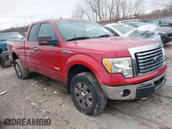2011 Ford F-150 XL with VIN 1FTFX1ET4BKD64038, listed as a IAAI auction lot 41502320 with 174,635 mi miles. Bid and sale history available at carsss.com. Image 1.