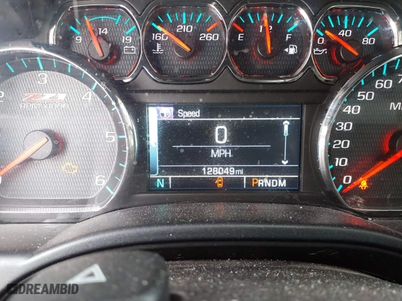 2015 Chevrolet Silverado 1500 LT with VIN 3GCUKREC3FG460485, listed as a IAAI auction lot 41616998 with 128,049 mi miles. Bid and sale history available at carsss.com. Image 15.
