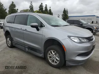 2021 Chrysler Voyager LXI with VIN 2C4RC1DG0MR558048, listed as a Copart auction lot 53742615 with 142,359 mi miles and Clean Title. Bid and sale history available at carsss.com. Image 4.