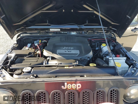 2014 Jeep Wrangler Unlimited Sport with VIN 1C4BJWDG1EL308834, listed as a Copart auction lot 53710065 with 127,612 mi miles and Clean Title. Bid and sale history available at DreamBid. Image 12.