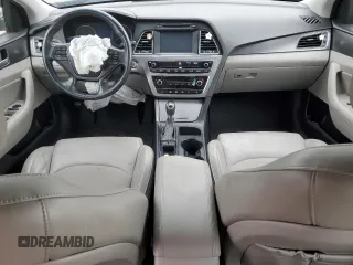 2017 Hyundai Sonata Sport with VIN 5NPE34AF9HH479847, listed as a Copart auction lot 49881475 with 62,991 mi miles and Salvage Title. Bid and sale history available at DreamBid. Image 8.