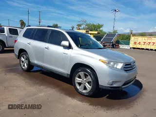2013 Toyota Highlander Limited z VIN 5TDYK3EH5DS138746, wystawiony jako IAAI lot #41413309 z przebiegiem 34 730 mil mil oraz . Historia ofert i sprzedaży dostępna na DreamBid. Obrazek 1.