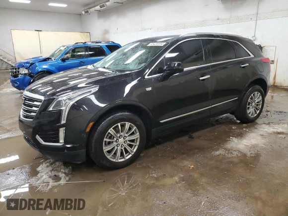 2017 Cadillac XT5 Luxury AWD with VIN 1GYKNDRS8HZ269015, listed as a Copart auction lot 85436994 with 96,453 mi miles and Clean Title. Bid and sale history available at carsss.com. Image 1.