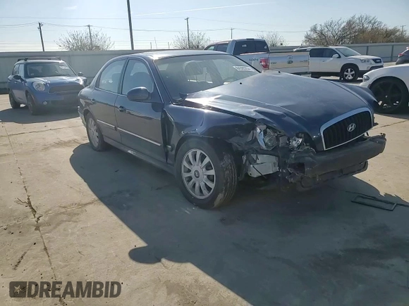 2003 Hyundai Sonata GLS with VIN KMHWF35H43A884186, listed as a Copart auction lot 84385254 with 82,160 mi miles and Salvage Title. Bid and sale history available at carsss.com. Image 10.