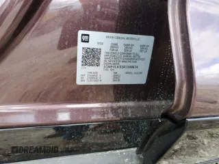 2024 Chevrolet Traverse AWD RS z VIN 1GNEVLKS1RJ198674, wystawiony jako Copart lot #52947305 z przebiegiem 10 550 mil mil oraz Szkoda całkowita • Salvage title. Historia ofert i sprzedaży dostępna na DreamBid. Obrazek 13.