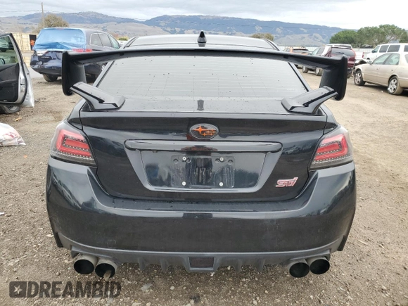 2017 Subaru WRX STI Limited with VIN JF1VA2Y62H9839197, listed as a Copart auction lot 85017724 with 79,774 mi miles and Salvage Title. Bid and sale history available at carsss.com. Image 6.