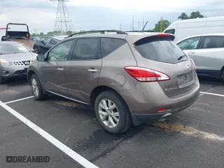 2012 Nissan Murano SV with VIN JN8AZ1MW6CW236317, listed as a IAAI auction lot 42113788 with 172,733 mi miles. Bid and sale history available at carsss.com. Image 3.