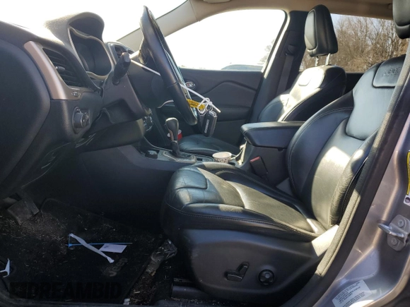 2015 Jeep Cherokee Limited with VIN 1C4PJMDS6FW718382, listed as a Copart auction lot 49946065 with 144,614 mi miles and Salvage Title. Bid and sale history available at DreamBid. Image 7.