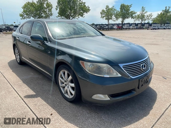 2007 Lexus LS 460 z VIN JTHBL46F275018658, wystawiony jako Copart lot #54719195 z przebiegiem 234 703 mil mil oraz Czysty tytuł • Clean title. Historia ofert i sprzedaży dostępna na DreamBid. Obrazek 1.