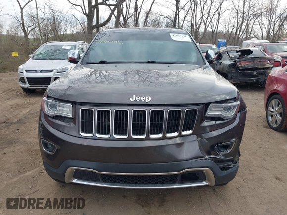2014 Jeep Grand Cherokee Limited with VIN 1C4RJFBG3EC534827, listed as a IAAI auction lot 41907916 with 138,811 mi miles and . Bid and sale history available at DreamBid. Image 12.