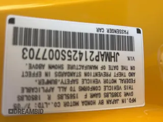 2005 Honda S2000 с VIN JHMAP21425S007703, выставлен на аукционе Copart как лот 47661415 с пробегом 159 918 миль миль и Чистый • Clean title. История ставок и продаж доступна на DreamBid. Изображение 10.