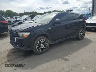2017 Mitsubishi Outlander ES with VIN JA4AR3AU7HZ050649, listed as a Copart auction lot 58795665 with 129,461 mi miles and Salvage title. Bid and sale history available at DreamBid. Image 1.