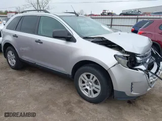 2011 Ford Edge SE with VIN 2FMDK3GC9BBA75516, listed as a IAAI auction lot 41937179 with 163,438 mi miles. Bid and sale history available at carsss.com. Image 1.