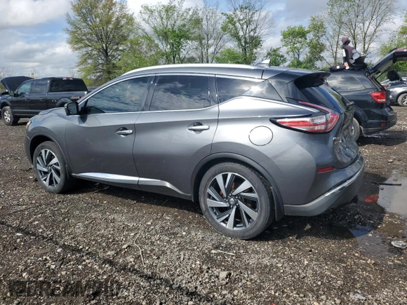 2016 Nissan Murano Platinum z VIN 5N1AZ2MH8GN167866, wystawiony jako Copart lot #55570035 z przebiegiem 119 268 mil mil oraz Szkoda całkowita • Salvage title. Historia ofert i sprzedaży dostępna na DreamBid. Obrazek 2.
