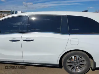 2023 Honda Odyssey EX-L with VIN 5FNRL6H60PB056011, listed as a IAAI auction lot 41667196 with 79,893 mi miles. Bid and sale history available at carsss.com. Image 14.