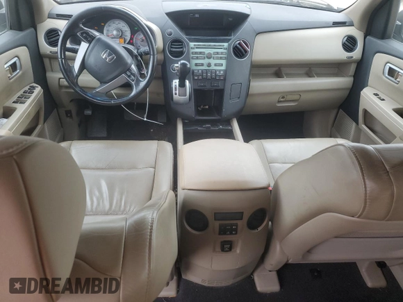 2011 Honda Pilot EX-L with VIN 5FNYF4H55BB066007, listed as a Copart auction lot 47126965 with 268,201 mi miles and Salvage Title. Bid and sale history available at carsss.com. Image 8.