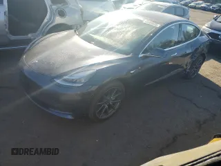 2020 Tesla Model 3 Long Range with VIN 5YJ3E1EB6LF616807, listed as a Copart auction lot 49485625 with 34,896 mi miles and Salvage Title. Bid and sale history available at carsss.com. Image 1.