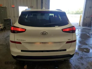 2021 Hyundai Tucson Ultimate with VIN KM8J3CAL4MU334306, listed as a Copart auction lot 60738355 with 43,355 mi miles and Salvage title. Bid and sale history available at DreamBid. Image 6.