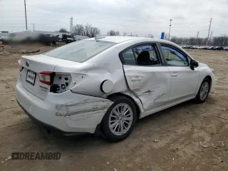 2017 Subaru Impreza Premium with VIN 4S3GKAB62H3612677, listed as a Copart auction lot 53604665 with 127,734 mi miles and Salvage title. Bid and sale history available at DreamBid. Image 3.