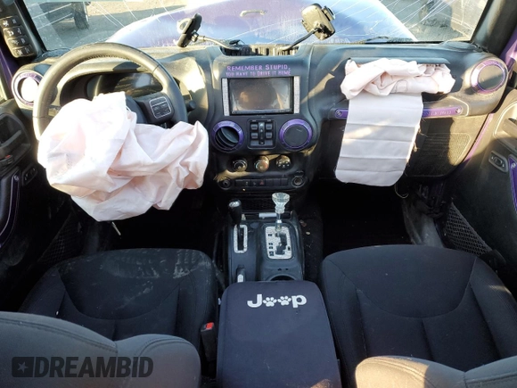 2018 Jeep Wrangler JK Unlimited Sport S with VIN 1C4HJWDG3JL921090, listed as a Copart auction lot 79042974 with 0 mi miles and Salvage Title. Bid and sale history available at carsss.com. Image 8.