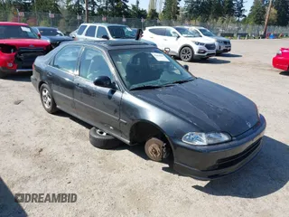 1995 Honda Civic z VIN JHMEH9599SS010297, wystawiony jako IAAI lot #42044684 z przebiegiem 209 972 mil mil oraz . Historia ofert i sprzedaży dostępna na DreamBid. Obrazek 1.