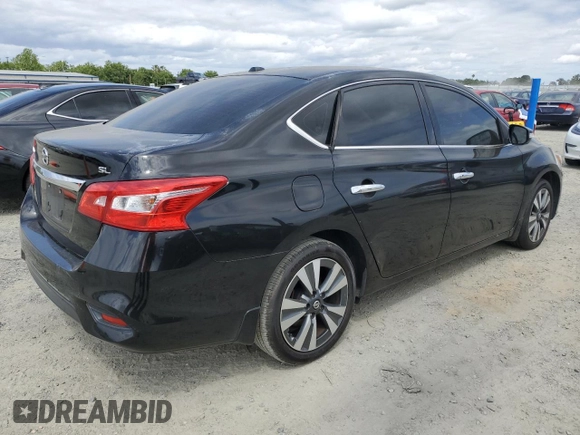 2016 Nissan Sentra SV with VIN 3N1AB7AP8GY214319, listed as a Copart auction lot 54798545 with 160,808 mi miles and Clean Title. Bid and sale history available at DreamBid. Image 3.