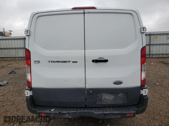 2018 Ford Transit with VIN 1FTYE1YM9JKA25907, listed as a Copart auction lot 46324975 with 253,828 mi miles and Salvage title. Bid and sale history available at DreamBid. Image 6.