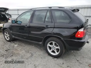 2003 BMW X5 3.0i with VIN 5UXFA53563LV93490, listed as a Copart auction lot 81846624 with 254,679 mi miles and Salvage Title. Bid and sale history available at carsss.com. Image 2.