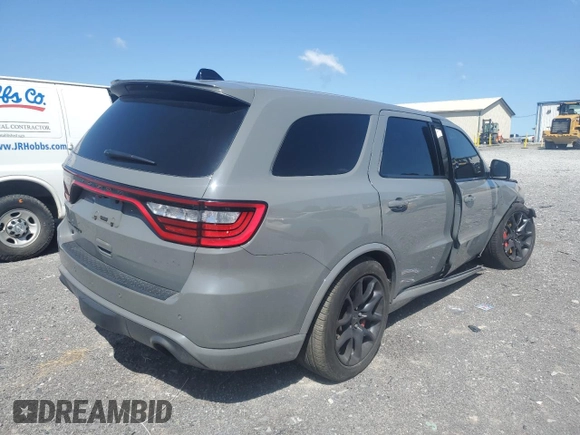 2023 Dodge Durango SRT Hellcat Premium with VIN 1C4SDJH91PC584844, listed as a Copart auction lot 56479704 with 5,077 mi miles and Clean Title. Bid and sale history available at DreamBid. Image 3.