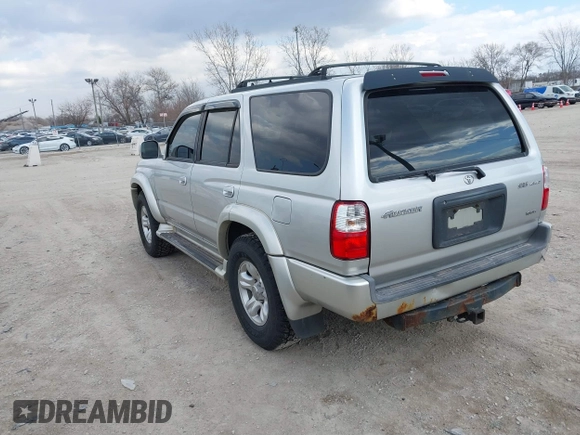 2001 Toyota 4Runner SR5 z VIN JT3HN86R610354474, wystawiony jako IAAI lot #41873100 z przebiegiem 340 628 mil mil oraz . Historia ofert i sprzedaży dostępna na DreamBid. Obrazek 3.