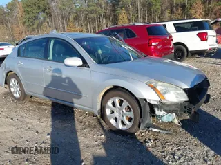 2007 Nissan Maxima 3.5 SE with VIN 1N4BA41E17C814017, listed as a IAAI auction lot 40909507 with 193,581 mi miles. Bid and sale history available at carsss.com. Image 1.
