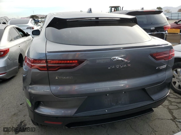 2020 Jaguar I-PACE SE with VIN SADHC2S10L1F83543, listed as a Copart auction lot 78755163 with 18792 miles. Bid and sale history available at carsss.com. Image 6.