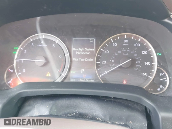 2019 Lexus RX 350 with VIN 2T2ZZMCA5KC127565, listed as a IAAI auction lot 41660446 with 50,676 mi miles and . Bid and sale history available at DreamBid. Image 7.